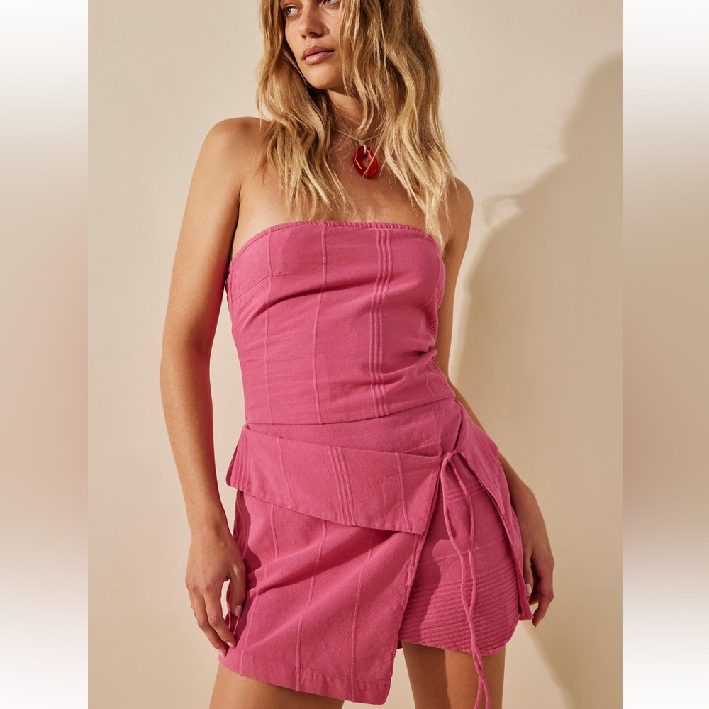 Free People Gina Mini Size Medium Color Magentiful
